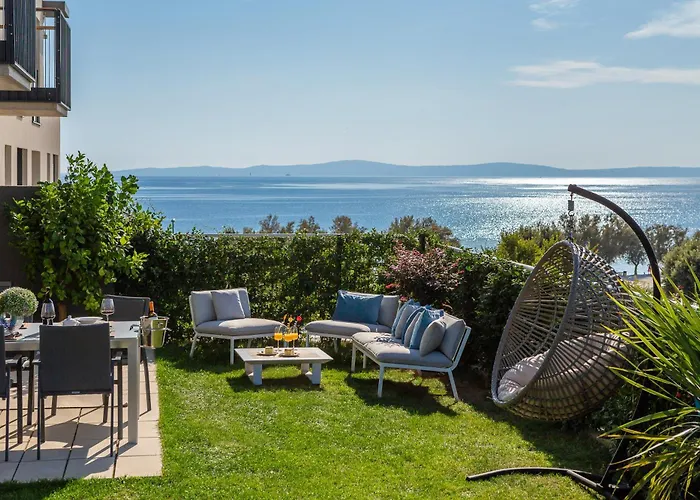 别墅 Enjoyer - Seafront With Private Heated Pool And Terrace